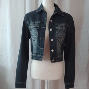 DAX Cropped Denim Jacket